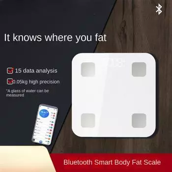 Электронные весы Body Fat Scale Human Body Professional Высокоточные интеллектуальные Bluetooth электронные весы 28*28cm