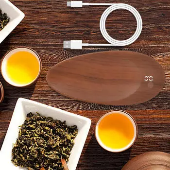Электронные весы для чая с граммовым цифровым светодиодным дисплеем для зарядки в кармане Mini