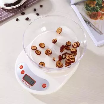 Электронные весы для домашней кухни для выпечки и приготовления пищи зелёный