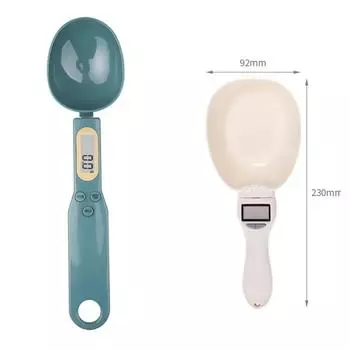 Электронные весы для домашних животных, ложка с ручкой, 800 г, ручные электронные весы для ингредиентов, кухонные весы, удобные для переноски, многофункциональные