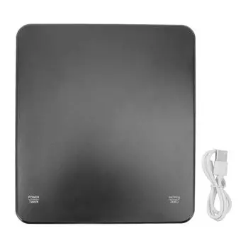 Электронные весы для кофе с точностью 0,1 г, функцией переключения таймера, цифровыми весами для кофе с ЖК-дисплеем