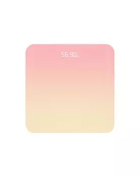 Электронные весы для тела ЖК-дисплей Электронные весы Градиентный цвет Интеллектуальный цифровой дисплей Стеклянные весы для взвешивания Баланс для измерения веса