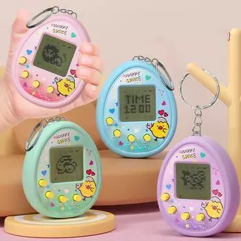 Электронные животные Игры Игрушки Виртуальный Тамагочи Ностальгические Виртуальные Кибер Цифровые Животные Игрушки Для Детей Ребенок зелёный