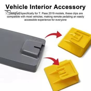 Электронный автомобильный держатель для платы за проезд, набор зажимов для T. Съемная система крепления Pass, простая установка, стойка для взимания платы за проезд T.Pass 2019, аксессуар для салона автомобиля 1pc