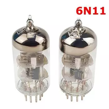 Электронный клапан вакуумной трубки Пекина 6N11 класса J, прямая замена 6922 ECC88 E88CC 6DJ8, предоставление соответствующих трубок 1PC