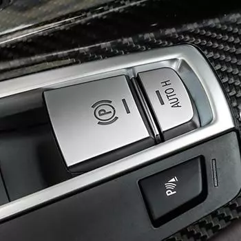 Электронный переключатель стояночного тормоза, кнопка AUTO HP F07 F10 X6 X4, крышка X5 для BMW F16 F25 X3 X E2M8 серебряный