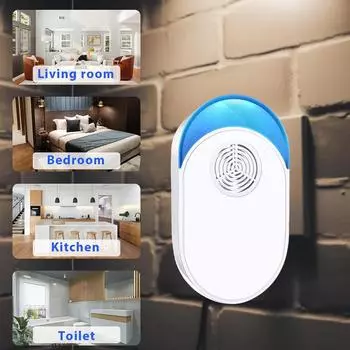 Электронный плагин Pest Pest для комаров, мышей, мышей с ночным светом One Size белый