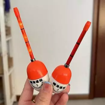 Электронный поплавок для дальнего заброса, легкий, хорошо заметный, плавучий поплавок-шар, поплавок-бомбардировщик с длинным хвостом для соленой и пресной воды 2