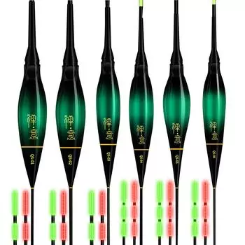 Электронный рыболовный поплавок с длинным хвостом, рыболовный буй, датчик силы тяжести для ловли карпа qS-O4