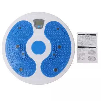 Электронный счетчик калорий Фитнес-оборудование Магнитный массажер для талии Twister Plate