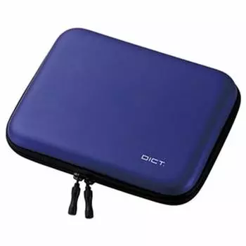 Электронный словарь ELECOM DICT. Полутвердый тип для электронного словаря с голосовой функцией Navy DJC-006LBUD синий