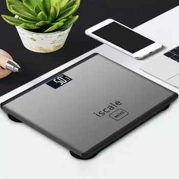 Электронный стеклянный ЖК-дисплей Yousheng, 180 кг, точные умные весы для пола для ванной комнаты серебряный