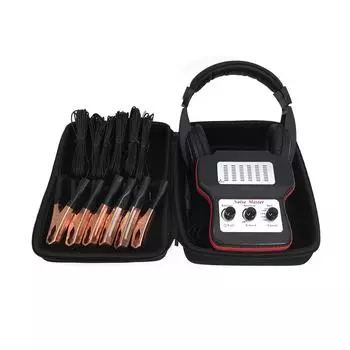 Электронный стетоскоп, автомобильный шумопоиск, диагностическое прослушивающее устройство, машина, многоканальный шум чёрный