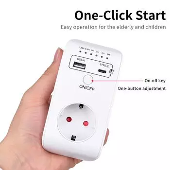 Электронный таймер, розетка, автоматическое отключение питания, программируемый таймер обратного отсчета, переключатель, 6 часов, 230 В, контроллер времени с USB Type-C