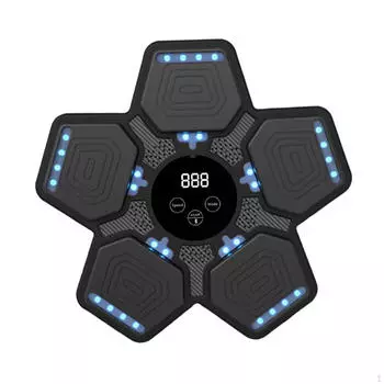 Электронный тренажер для бокса Target Pad, настенное крепление, умный музыкальный тренажер для Black