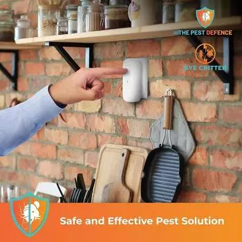 Электронный ультразвуковой репеллент от комаров, насекомых, мыши, репеллент от артефактов, домашний репеллент от комаров Intellig C3F1 Blue-1pcs