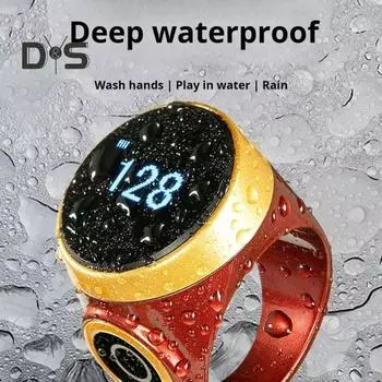 Электронный умный счетчик водонепроницаемый регулируемый цифровой дисплей перезаряжаемый напоминание о времени кольцо счетчика на палец розового золота