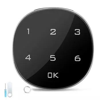 Электронный замок для шкафа из цинкового сплава, повышенная безопасность, гибкая настройка, цифровой пароль, бесключевой замок