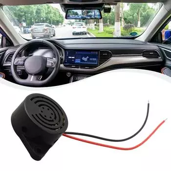 Электронный зуммер 100 дБ Автомобильная электроника 1 шт. Черный