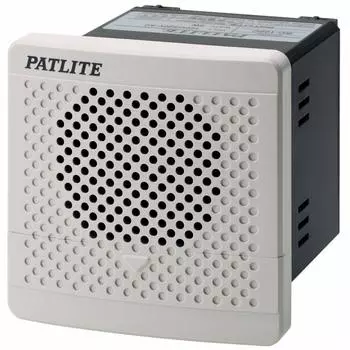 Электронный звуковой сигнализатор PATLITE, телефон, тон D, тип корпуса, светло-серый, BD-100AD-J, AC100V/AC220V, 80 мм светло-серый