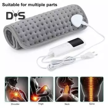 Электроодеяло 9 уровней настройки времени температуры 2-часовое автоматическое отключение розетка ЕС предотвращение перегрева быстрый нагрев для снятия боли релаксация EU