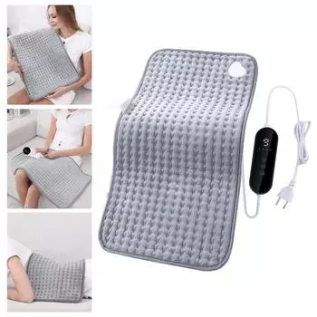 Электроодеяло с функцией предварительного подогрева, 9 уровней температуры, розетка ЕС, быстрый и равномерный нагрев, автоматический таймер выключения, подогреваемый матрас L EU