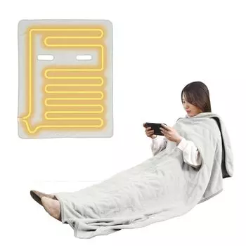 Электроодеяло THANKO Life Armlength Dara Blanket UDDS24H-GL (Серый) серый