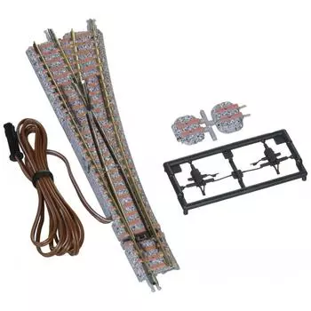 Электроприводной синтетический шпальный наконечник TOMIX N-PR541-15-SY F 1281 для моделей железных дорог