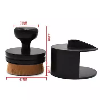 Электропроводящая щетка для виниловых пластинок устраняет пыль White