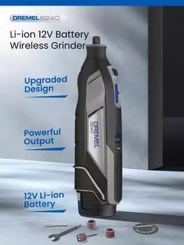 Электрошлифовальная машина Dremel 8240-N/5 чёрный