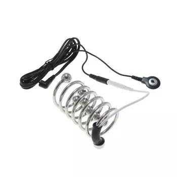 Электрошоковые шарики для пениса Кольцо Однополярные аксессуары Можно комбинировать самостоятельно Другие одноступенчатые продукты Игрушки для мужчин SM 28mm Bead Ring/Electric S