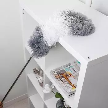 Электростатическая выдвижная метелка Zen для уборки пыли в доме и чистки постельных принадлежностей