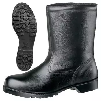 Электростатическая защитная обувь JIS Standard полусапоги со стальным носком V2400N Electrostatic Black cm [Midori Anzen] 26.0 чёрный