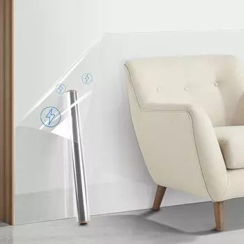 Электростатическая защитная пленка для стен, прозрачная антистатическая пленка, пластиковая защита стен от мусорного бака, спинки стульев, мебели, дверей 45cm X 2m чистый