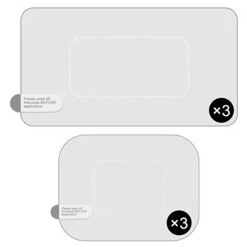 Электростатические пленки для крепления камеры на лобовое стекло, прозрачная клейкая наклейка