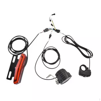 Электровелосипедная фара и задний фонарь Замена переднего рожка для электрического велосипеда Велоспорт