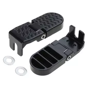 Электровелосипеды Задняя педаль Велосипеды Заднее колесо Складная педаль Нескользящие Подножки для электровелосипеда для горного велосипеда 10