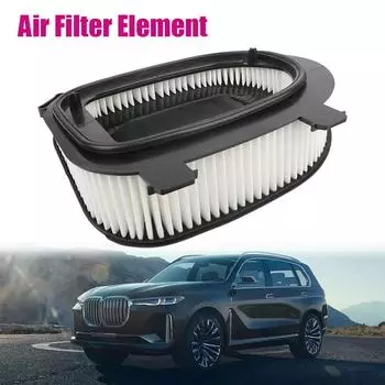 Элемент воздушного фильтра автомобиля OEM 13717811026 2.0-3.0L Высокое качество для BMW X3 X5 X6 F25 F15 E72 E71 E70