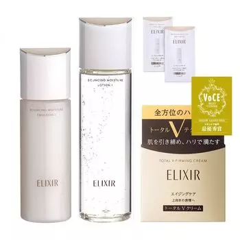 Эликсир Superiel Lift Moist Lotion SP Moist Emulsion SP 2 Moist Total V Firming Cream Набор образцов крема из 2 Квази-препаратов 2+Lift + Крем/Крем для век +