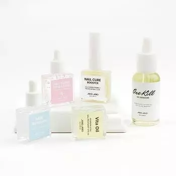 Jello Jello Nail Care Series Vita Oil, молочко для удаления кутикулы, сыворотка Rose Repair, усилитель ухода за ногтями, корейская косметика, Kbeauty, образец Milk Cuticle Remover