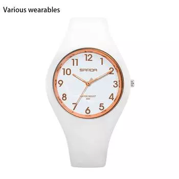 Jelly — это новый тип женских электронных часов. Маленькие индивидуальные модные тенденции. Электронные кварцевые женские часы.