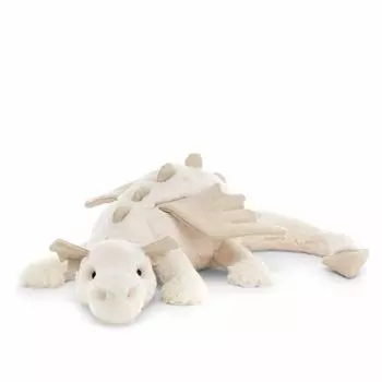 Jellycat Jellycat Snow Dragon Белый дракон Мягкая игрушка Снежный дракон (SNW2DD) Размер M 50 см [Товар]