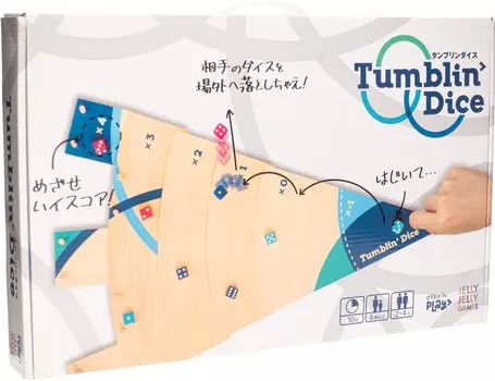 JELLYJELLYGEMES Тамбуриновые кости для игроков 2-е издание Японская настольная игра Игра для вечеринок 2~4