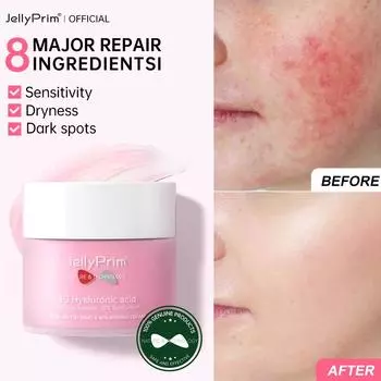 JellyPrim Rose Отбеливающий крем для лица Fade Dark Spot Глубоко увлажняющие дневные ночные кремы Осветляющий уход за кожей розовый