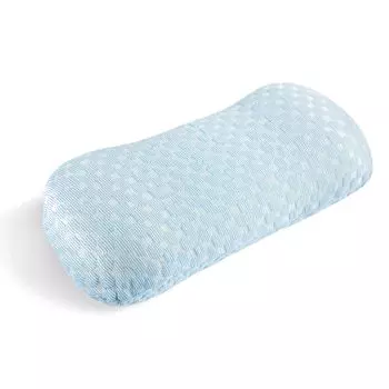 JEMA Memory Foam Waist Back Waist Memory Cool For Blue Cushion, Multi-Cushion, Rest, Rest, Cushion, Support, Foam, Touch, Summer, 20x41 см, синий