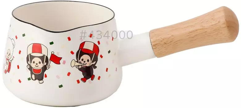 Эмаль Fuji Monchhichi Milk Bread 12 см, узор Parade MN50A12M Давайте!
