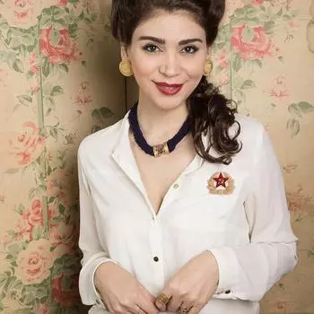 Эмалевая брошь с символом СССР СССР, значки на лацкан бывшего Советского Союза (Пшеничная звезда)