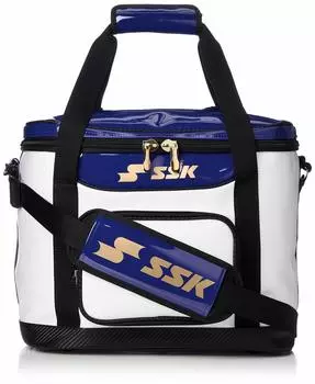 Эмалевая сумка для мячей, белая x D-синяя [SK] (1063)