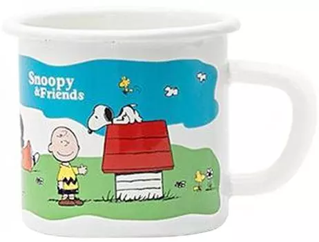 Эмалированная кружка «Снупи» 380 мл SNJ-906