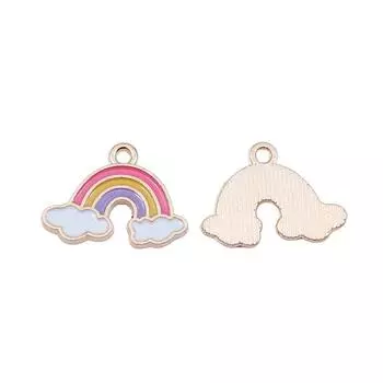 Эмалированные подвески «Радуга Вселенная» для изготовления ювелирных изделий, кулон «сделай сам», аксессуары для рукоделия